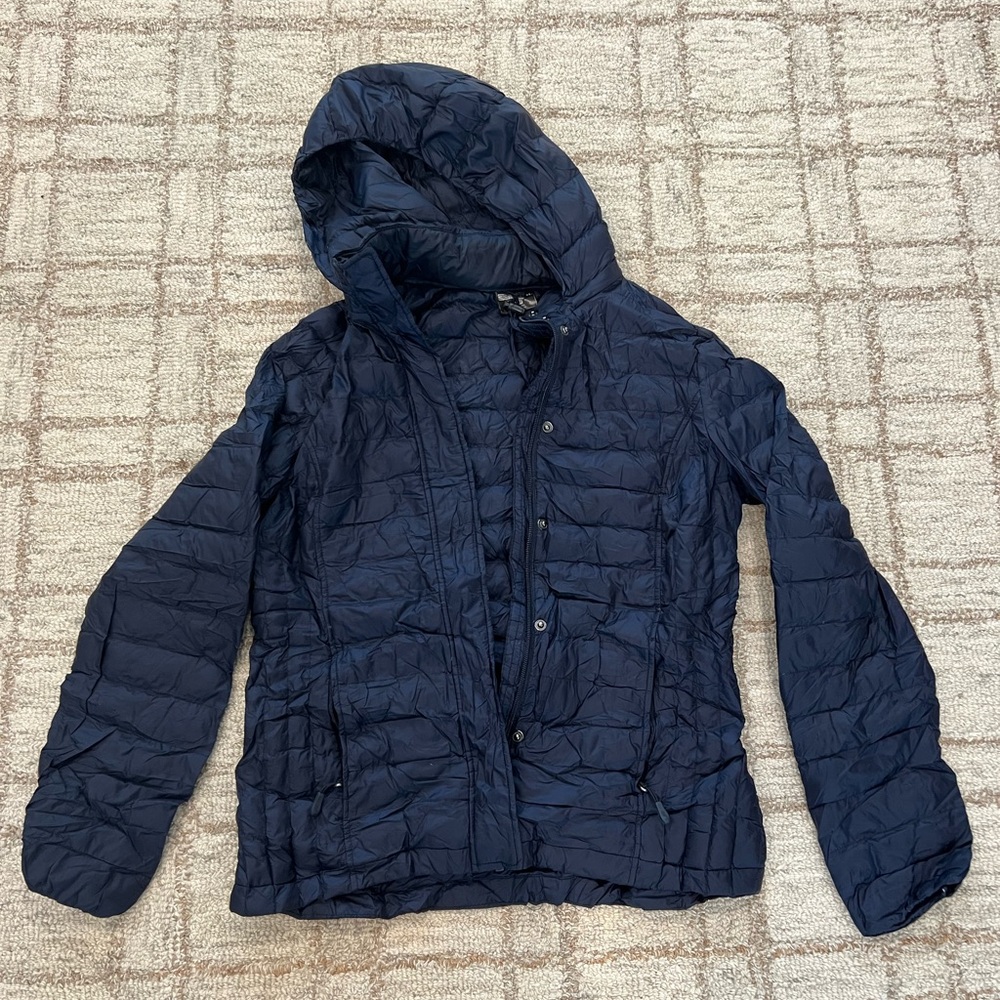 Women’s Navy Down Puffer Jacket